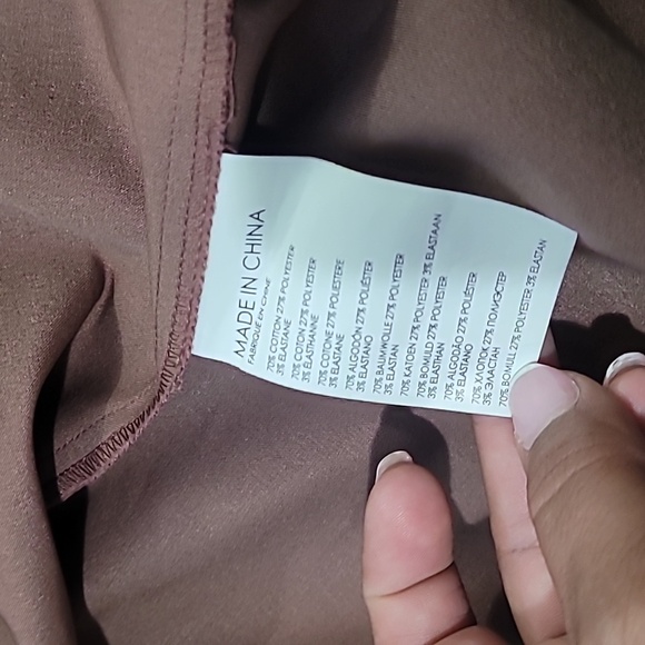 Club 💎Monaco Brown A-Line Midi Dress Square Neck - Picture 7 of 10